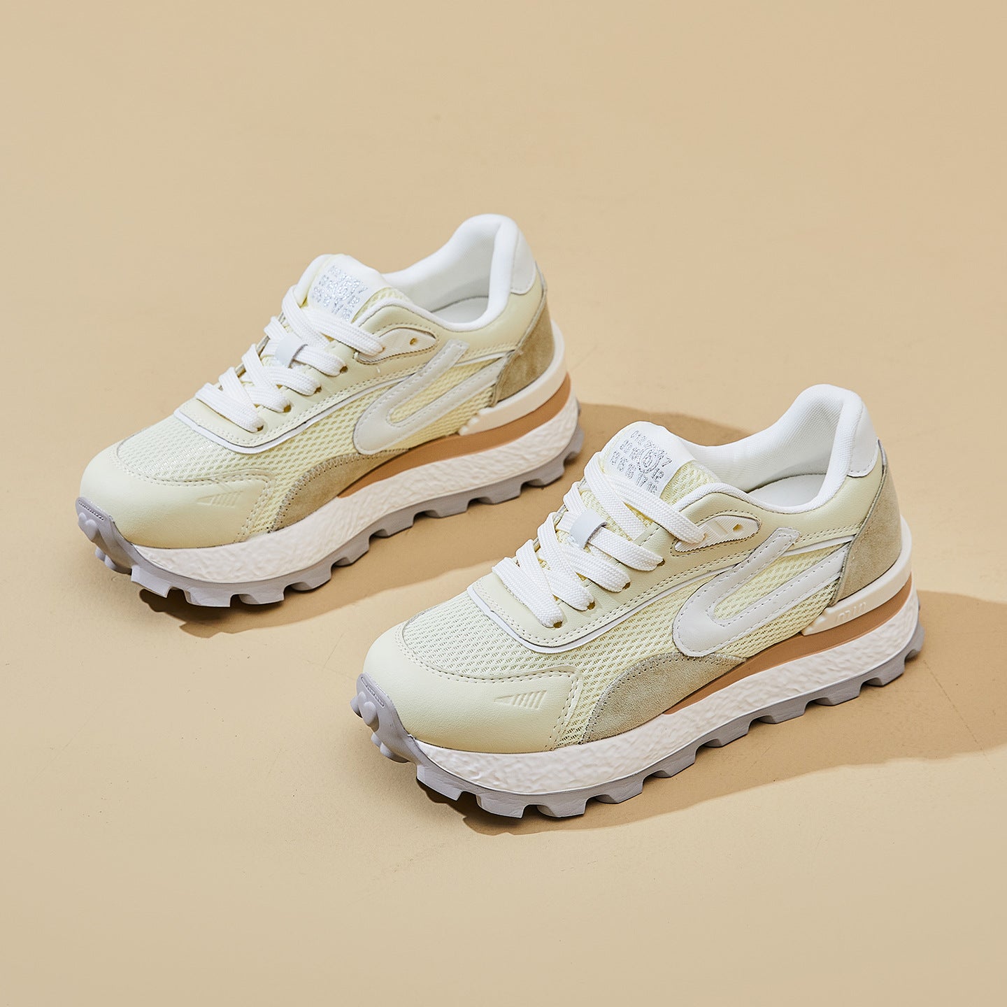 Women's Dad Fashionable Summer Korean Style Thick Women's Sports Shoes