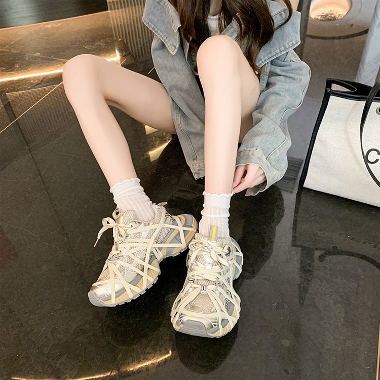 Women's Dad Trendy Autumn Versatile Height Increasing Sneakers