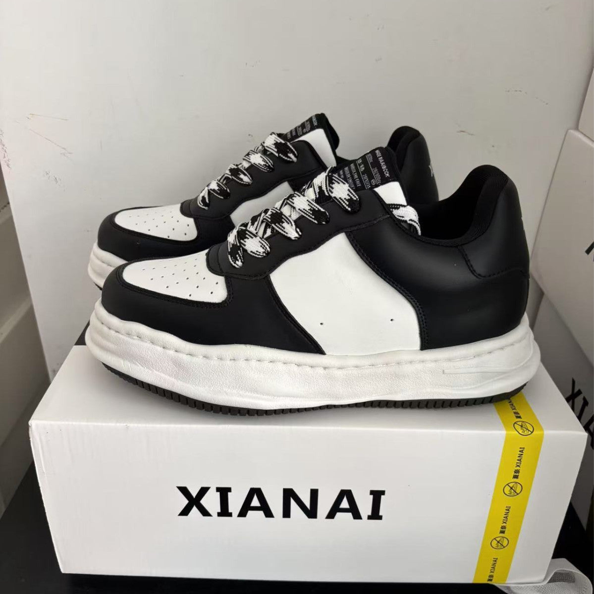 Men's Invisible Height Increasing Insole Air Force Foam Dissoed Board Men's Sports Shoes