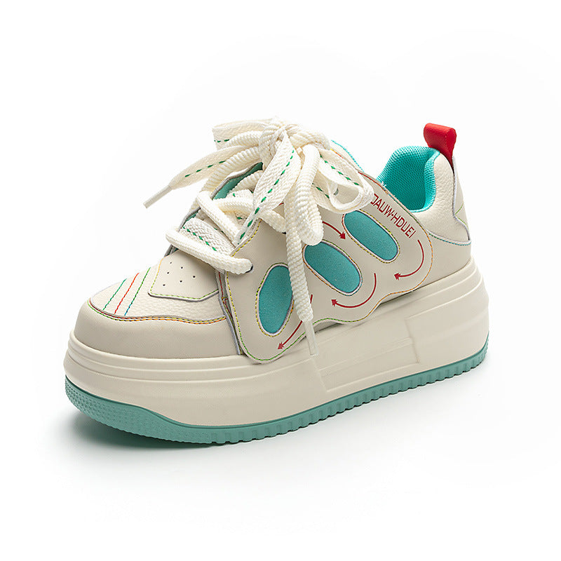 Women's Inner Height Increasing Board Bread Korean Women's Casual Shoes