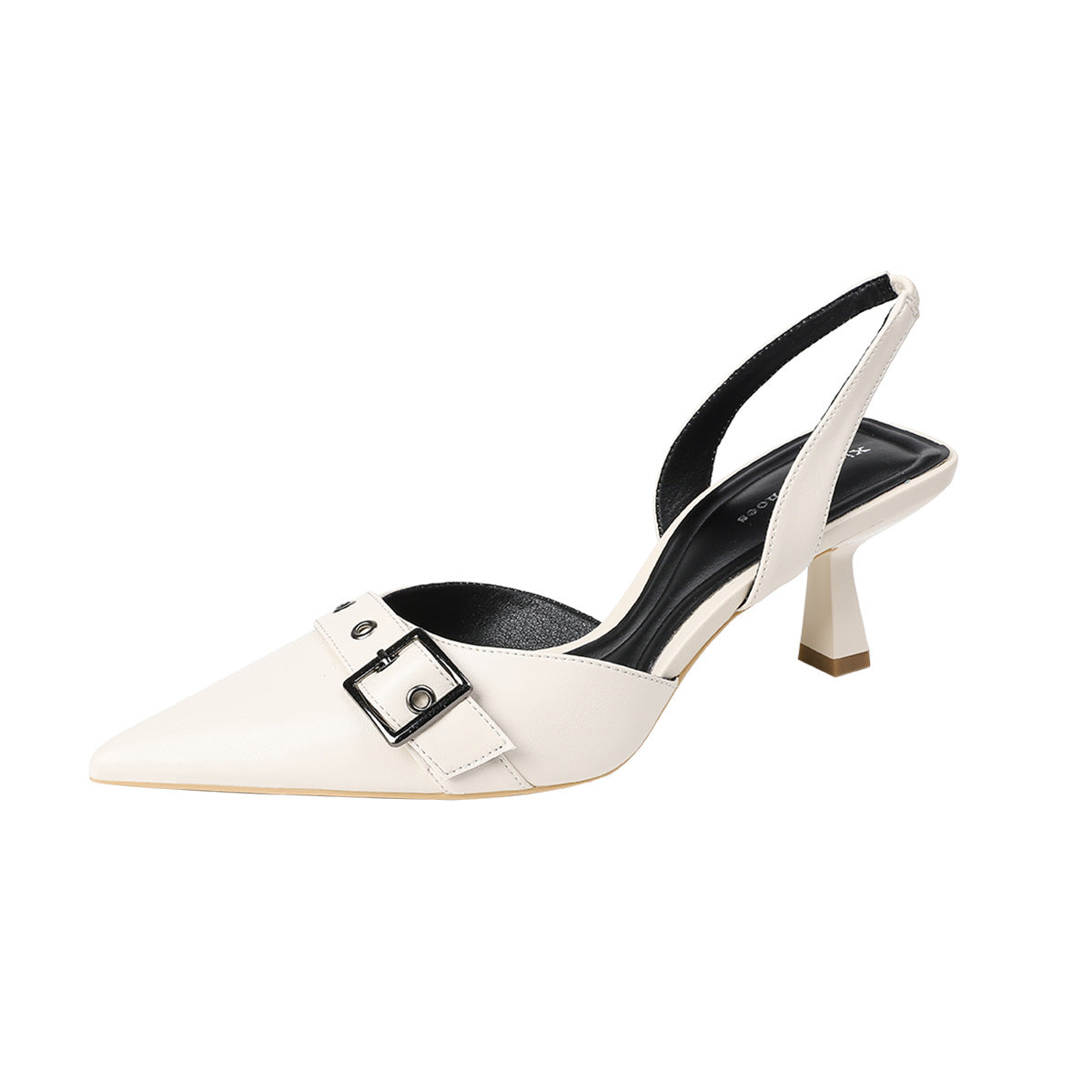 Women's Buckle Toe Box Outer Wear Stilettos Pointed Women's Fashion Shoes