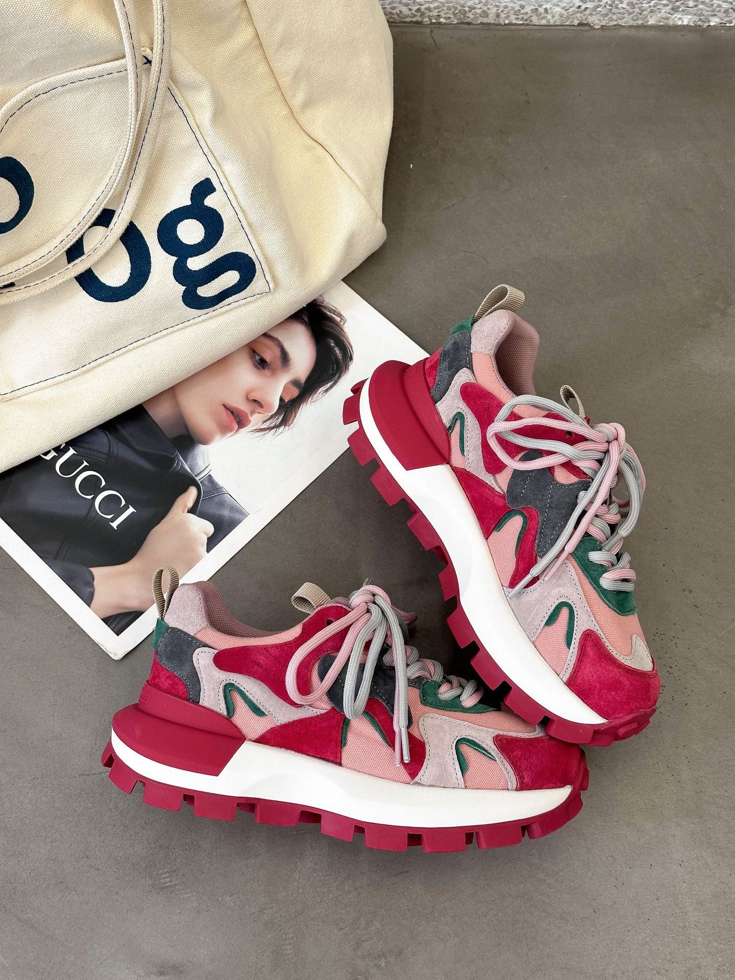 Women's Trendy Daddy Spring Minority Thick Bottom Sneakers