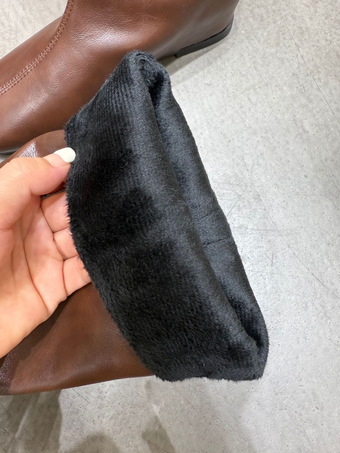 Simple Without Tax Winter Female Middle Wedge Boots