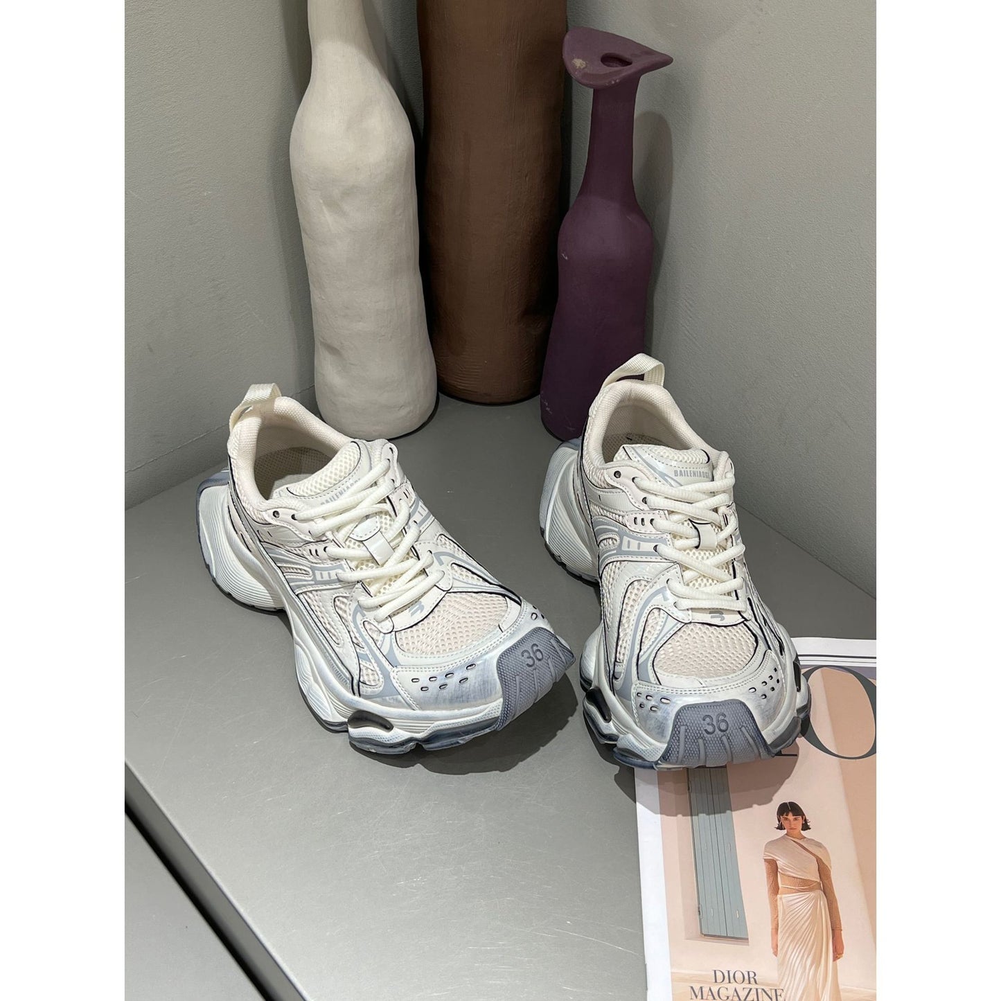 Women's Spring Retro Easy Matching Lightweight Soft Sole Sports Casual Shoes