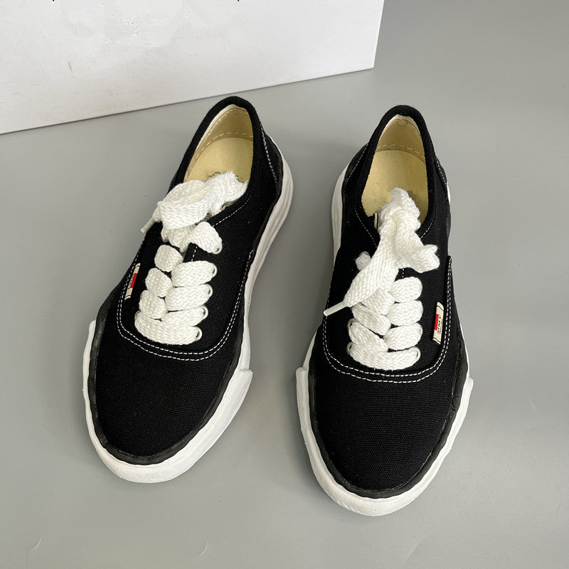 Women's & Men's High Version Dissoed Thick-soled Couple High-rise Preppy Sports Casual Shoes