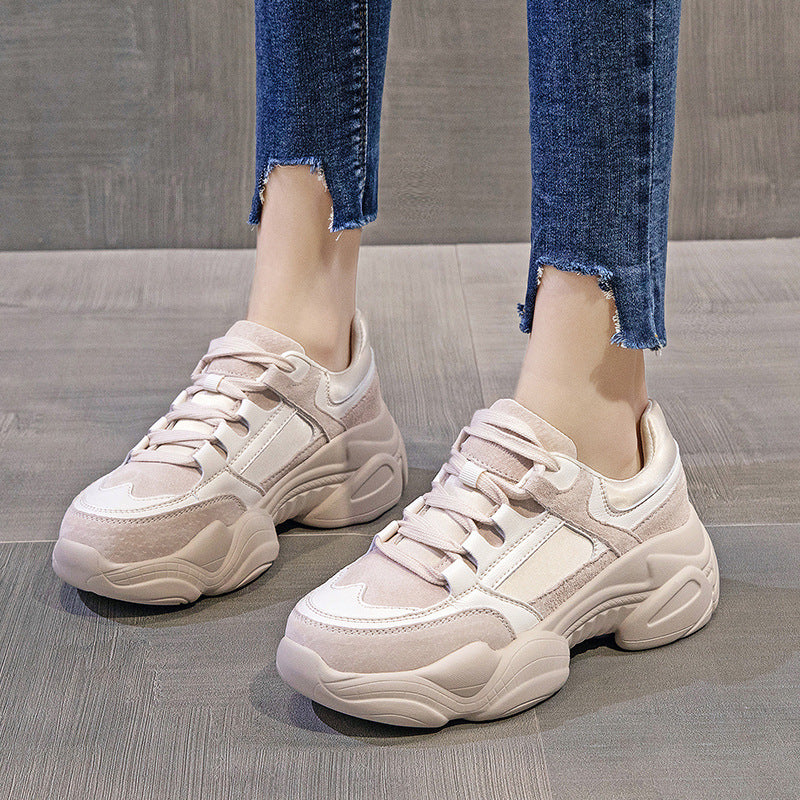 Women's Lightweight Authentic Clunky Summer Korean Style Fashion Women's Sports Shoes