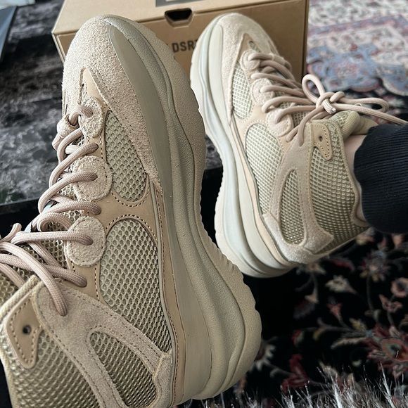 Desert Spring Coconut Thick Bottom Trendy Men's Sports Shoes