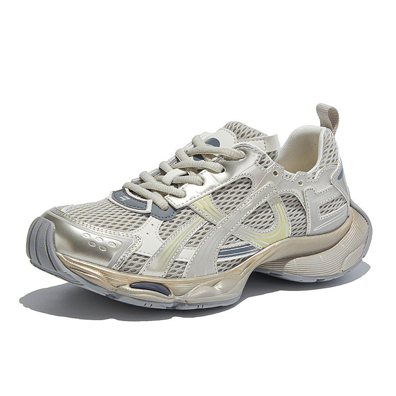 Women's Film Bottom Dad Spring Thick Outdoor Running Super Cool Sneakers