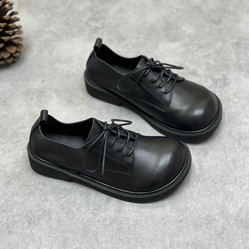Style Artistic Retro Genuine Pumps Soft Bottom Women's Casual Shoes