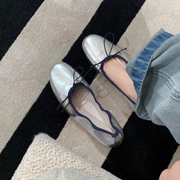 Women's Soft Soled Flats Shallow Mouth Ballet Small Single-layer Women's Fashion Shoes
