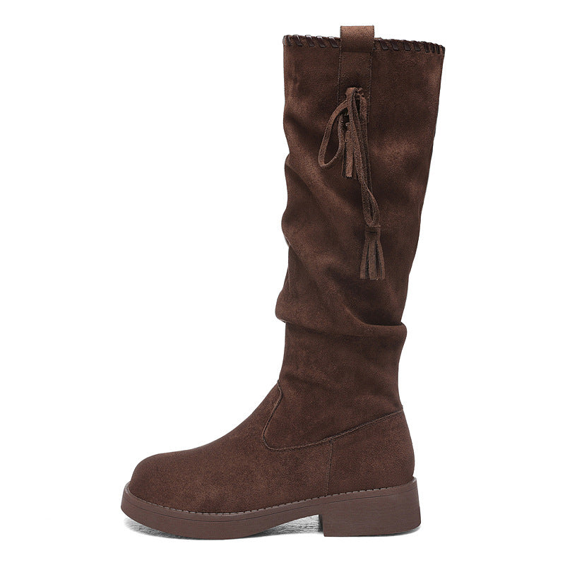 Women's Knee-high Western Cowboy Fashion Knight Calf Boots