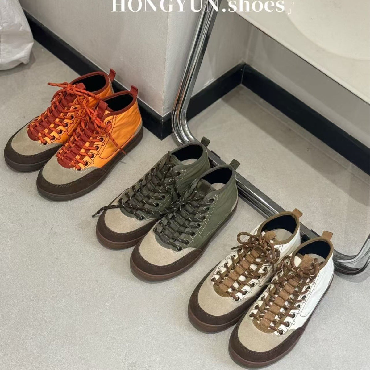 Women's Bottom German Training Spring Korean Style Soft Color Women's Casual Shoes