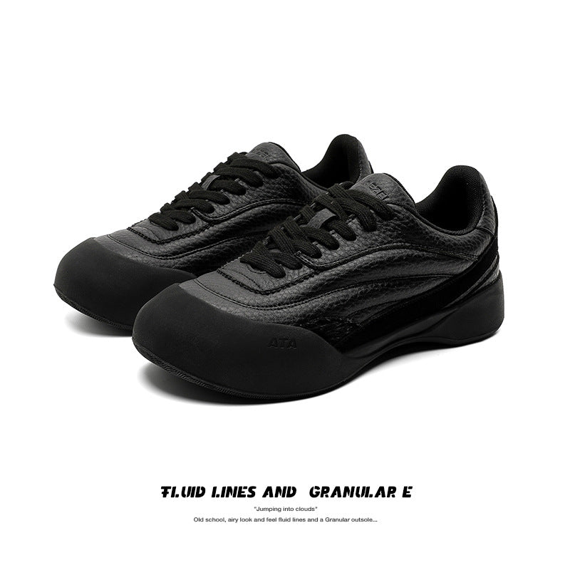 Men's Commuter Curve Wandering Wild Tide High-grade Leather Shoes