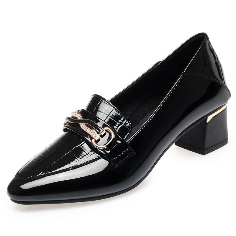 Women's Pierre Shen Genuine Soft Bottom Thick Comfortable Women's Fashion Shoes