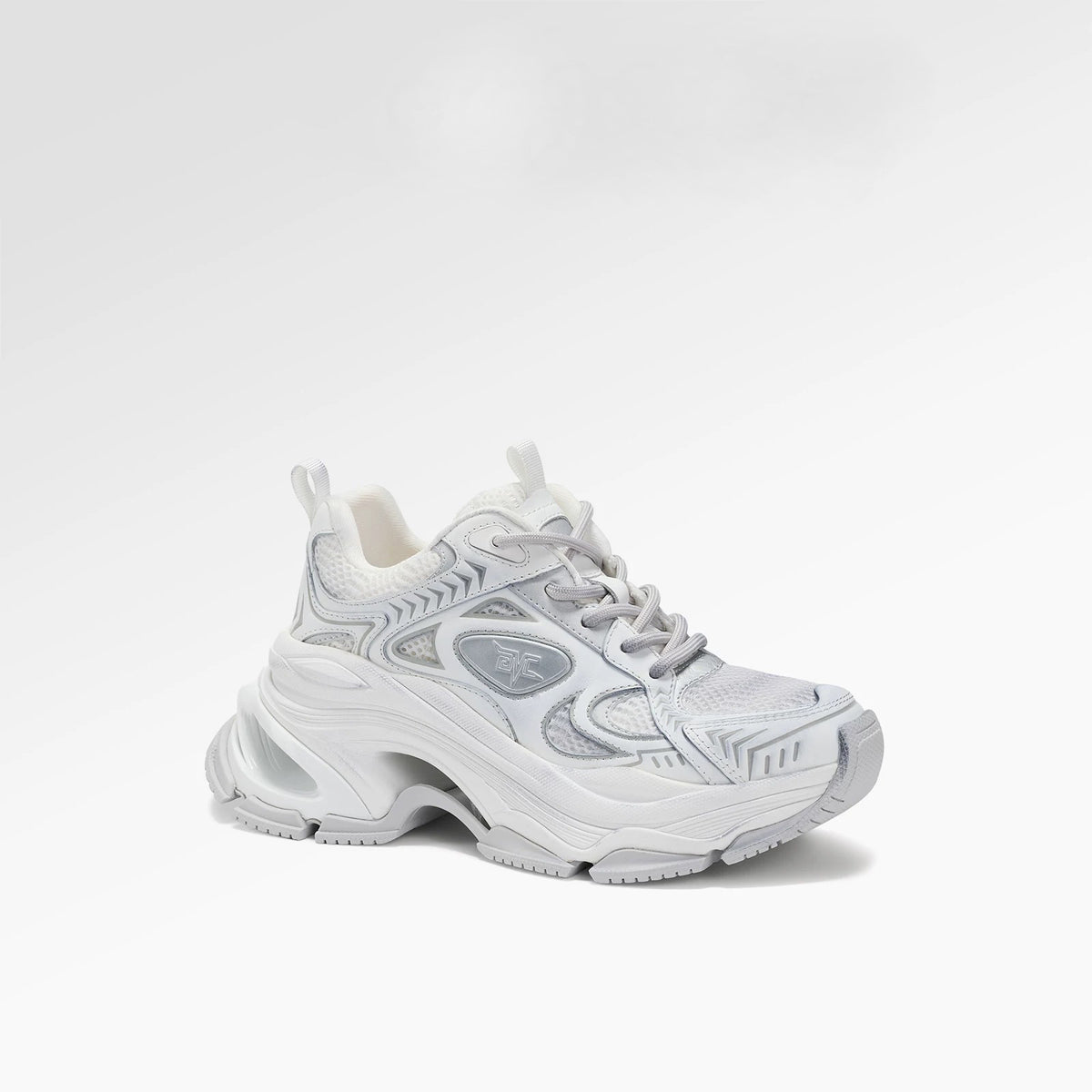 White Deer Spring Independent Planet Thick Bottom Women's Sports Shoes