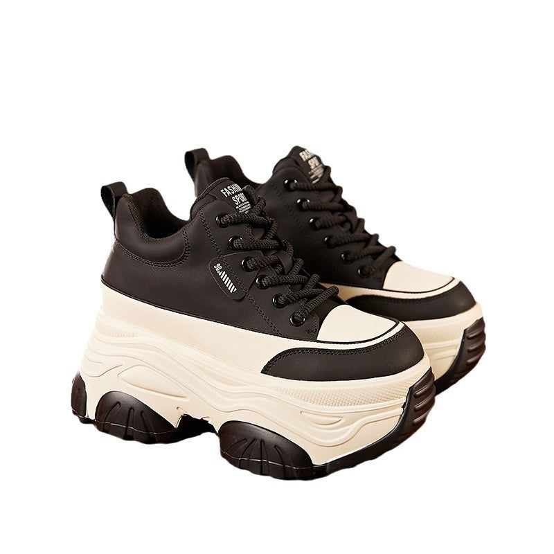 Women's Height Increasing Winter Short Platform Cm Sports Casual Shoes