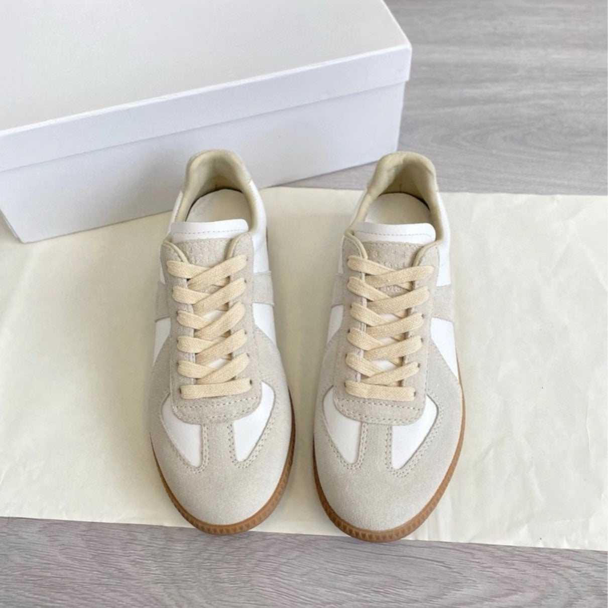 Women's & Men's Retro Couples For German Military Round Toe Sports Casual Shoes