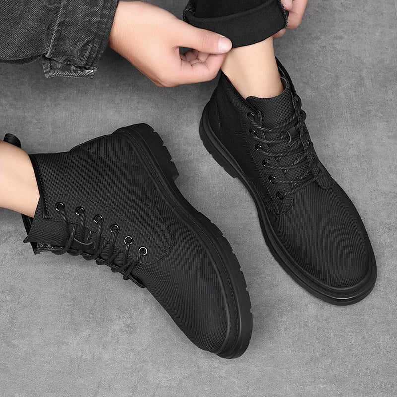 Men's Breathable Male Ankle Trend Fashion Trendy Men's Shoes