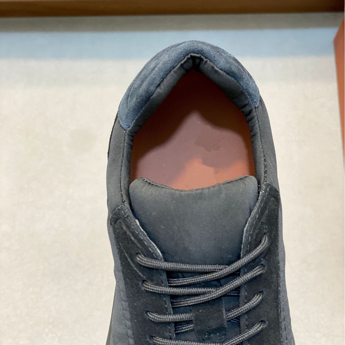 Cowhide Stitching Contrast Color Matching Fashionable Breathable Versatile Men's Sports Shoes