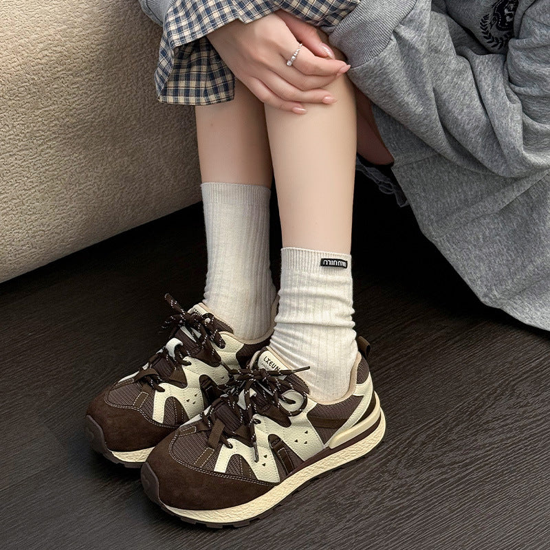 Women's Genuine Design Sense Retro Minority Autumn Women's Sports Shoes