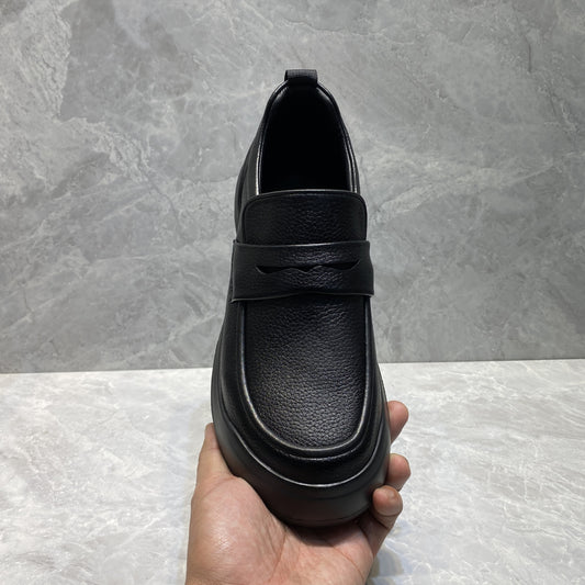 Innovative Elegant Men's Autumn Fashion Slip-on Men's Casual Leather Shoes