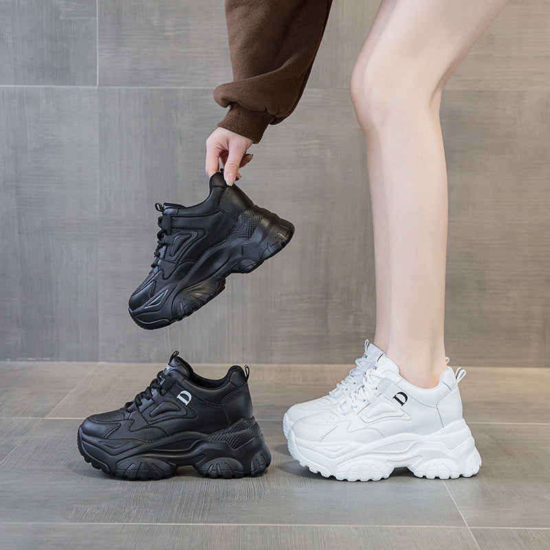 Women's Height Increasing Insole Dad Korean Style Women's Casual Shoes