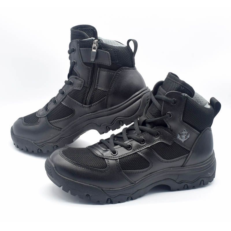 Men's Training Summer Breathable Mesh Deck Black Side Men's Martin Boots