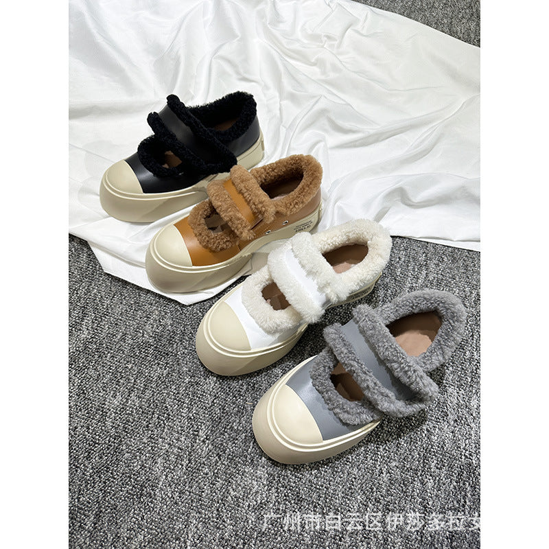 Women's Upgraded Autumn Ugly Cute Big Head Mary Jane Women's Fashion Shoes