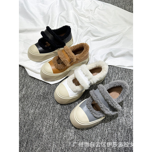 Women's Upgraded Autumn Ugly Cute Big Head Mary Jane Women's Fashion Shoes