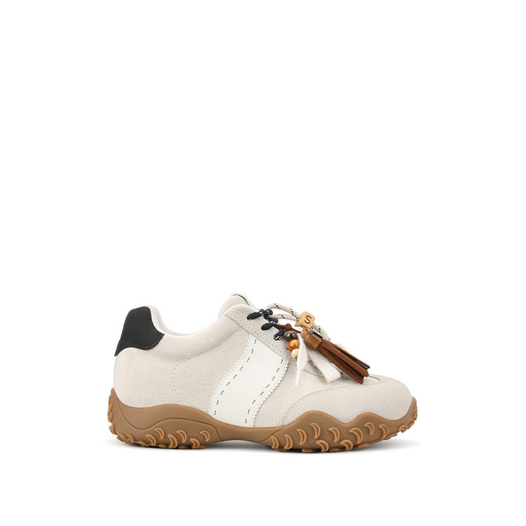 Women's Su Height Increasing Insole Trendy Essential German Training Casual Shoes