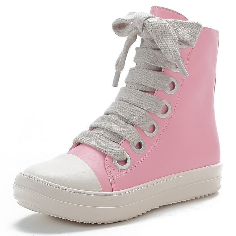Fashion Street Small Preppy Style Big Boots