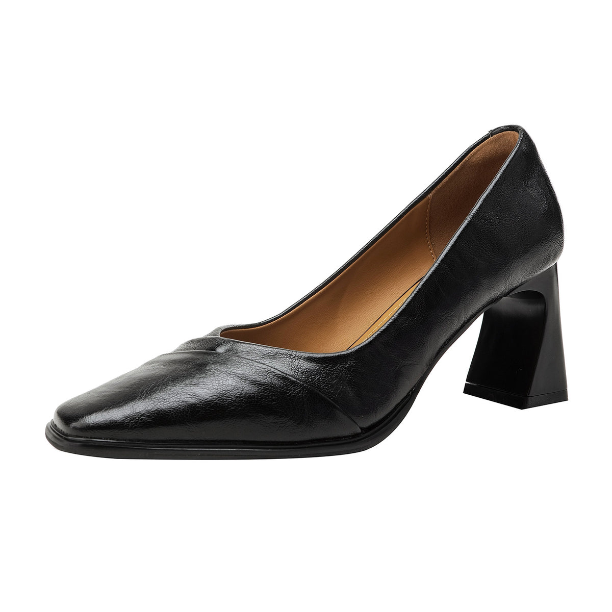 Women's Vintage Low-cut Square Toe Professional Commute Not Tired Feet Chunky Women's Fashion Shoes