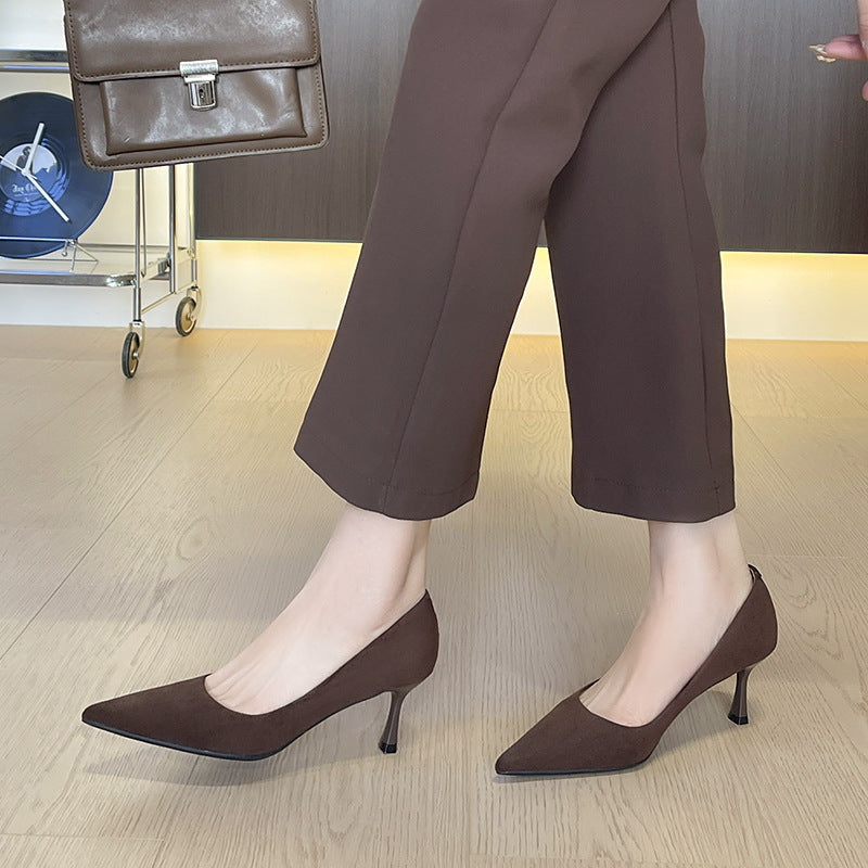 Women's Class Elegant Pointed Toe Stiletto Banquet Women's Fashion Shoes