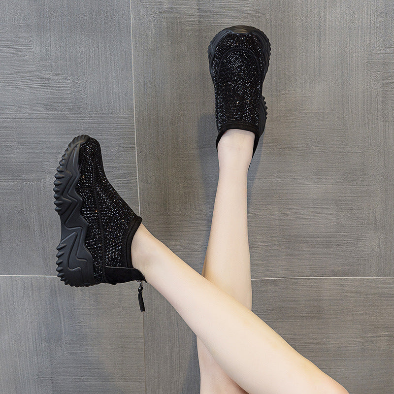 Charming Durable Breathable Platform Elevator Wild Women's Casual Shoes