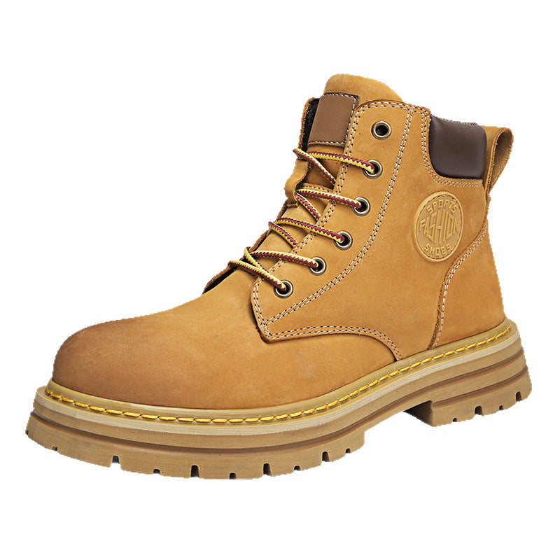 Women's & Men's Platform Height Increasing Leisure Male Couple Boots
