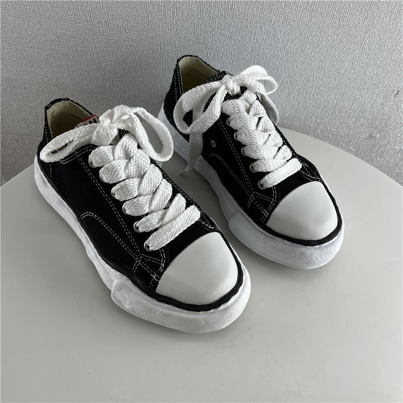 Women's & Men's High Version Dissoed Thick-soled Couple High-rise Preppy Sports Casual Shoes