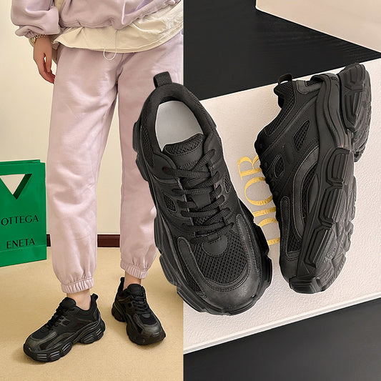 Women's Dad Fashionable Korean Style Thick Bottom Women's Sports Shoes