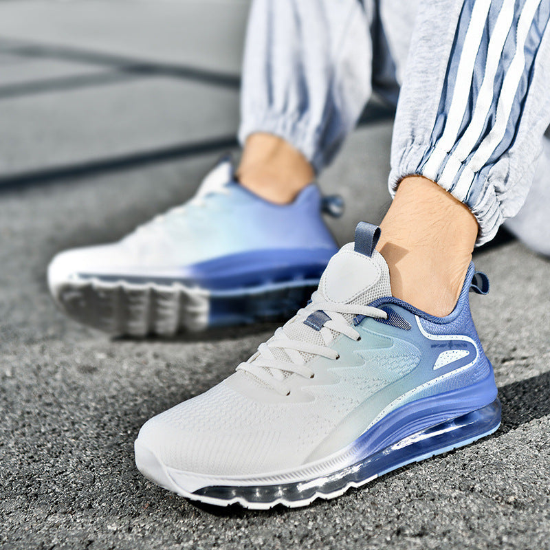Men's Entrance Examination Plus Size Full Length Air Sole Summer Flying Sneakers