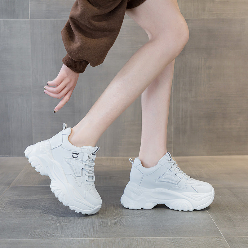 Women's Height Increasing Insole Dad Korean Style Women's Casual Shoes