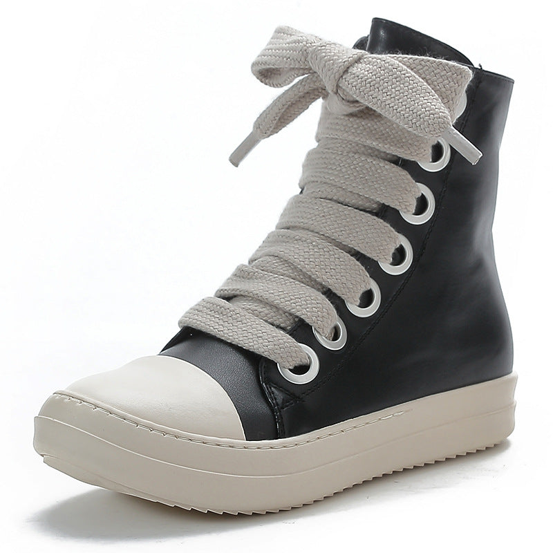 Fashion Street Small Preppy Style Big Boots