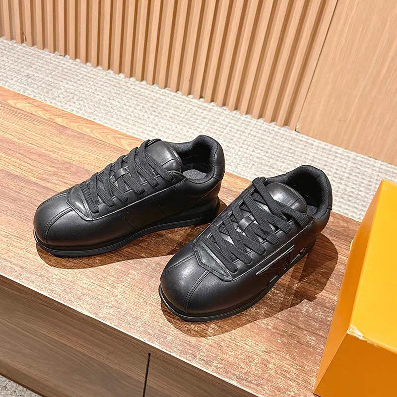 Women's & Men's Donkey's Bread Fashionable White Comfort Couple Sports Casual Shoes