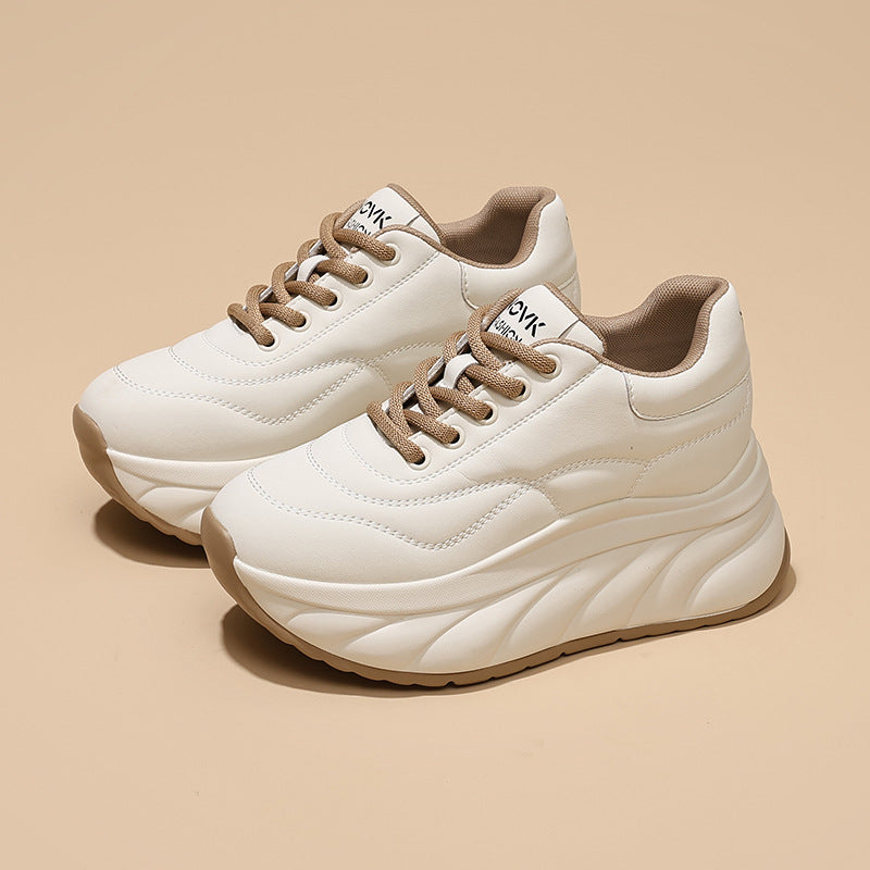 Women's Heighten Soft Bottom Sports Flat Bread Design Women's Casual Shoes