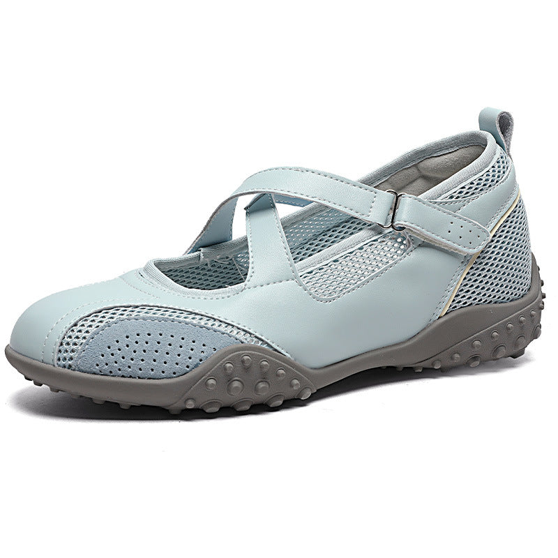 Women's Training Breathable Hollow Shallow Mouth Pumps Versatile Women's Casual Shoes