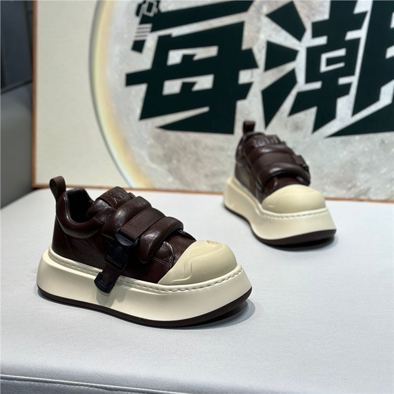 Men's Fashion Comfort Platform Board Inner Lightweight Men's Shoes