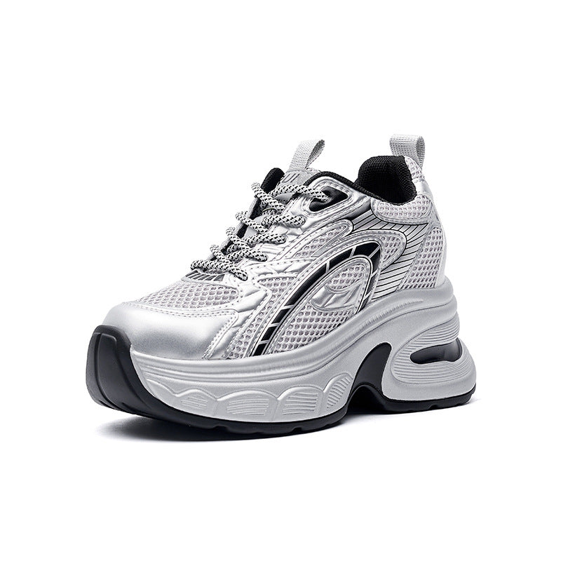 Women's Height Increasing Insole Dad Outdoor Wear Sports Casual Shoes