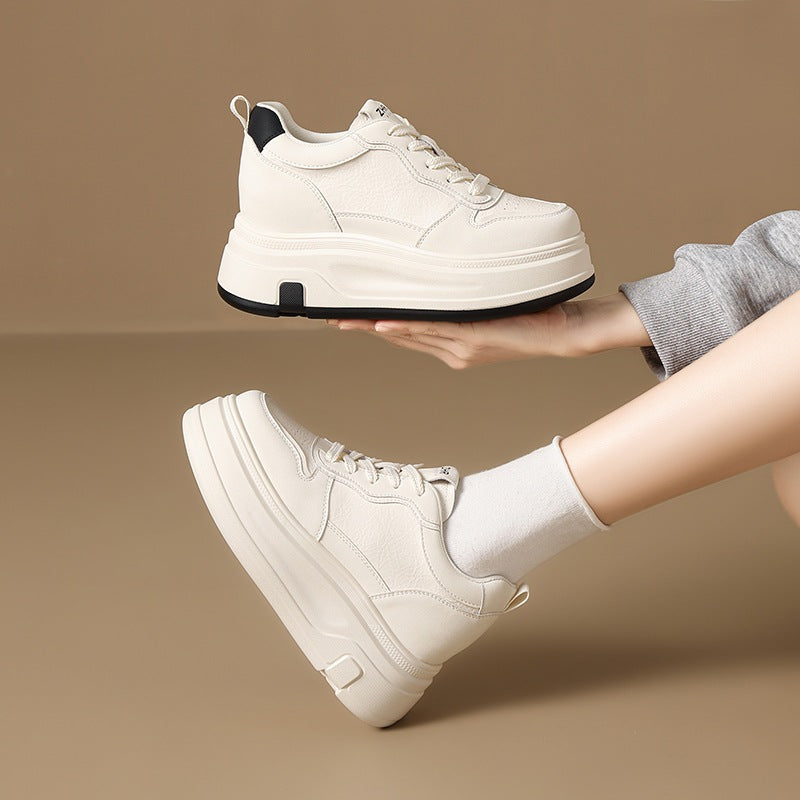 Platform Hidden White Portable Small Sports Women's Casual Shoes