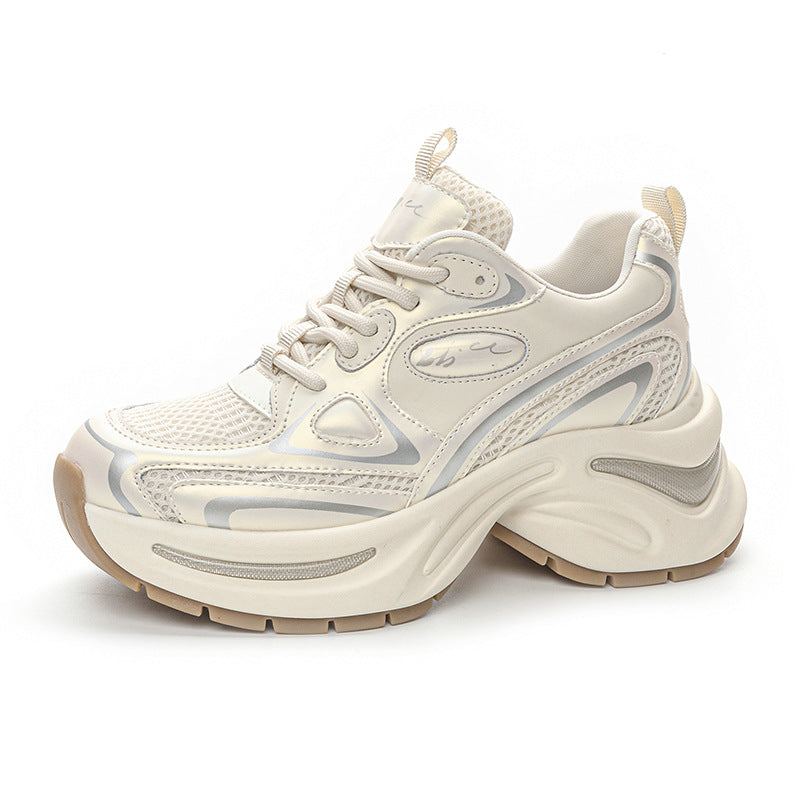 Classy Women's Thick-soled Sier Dad Korean Women's Sports Shoes