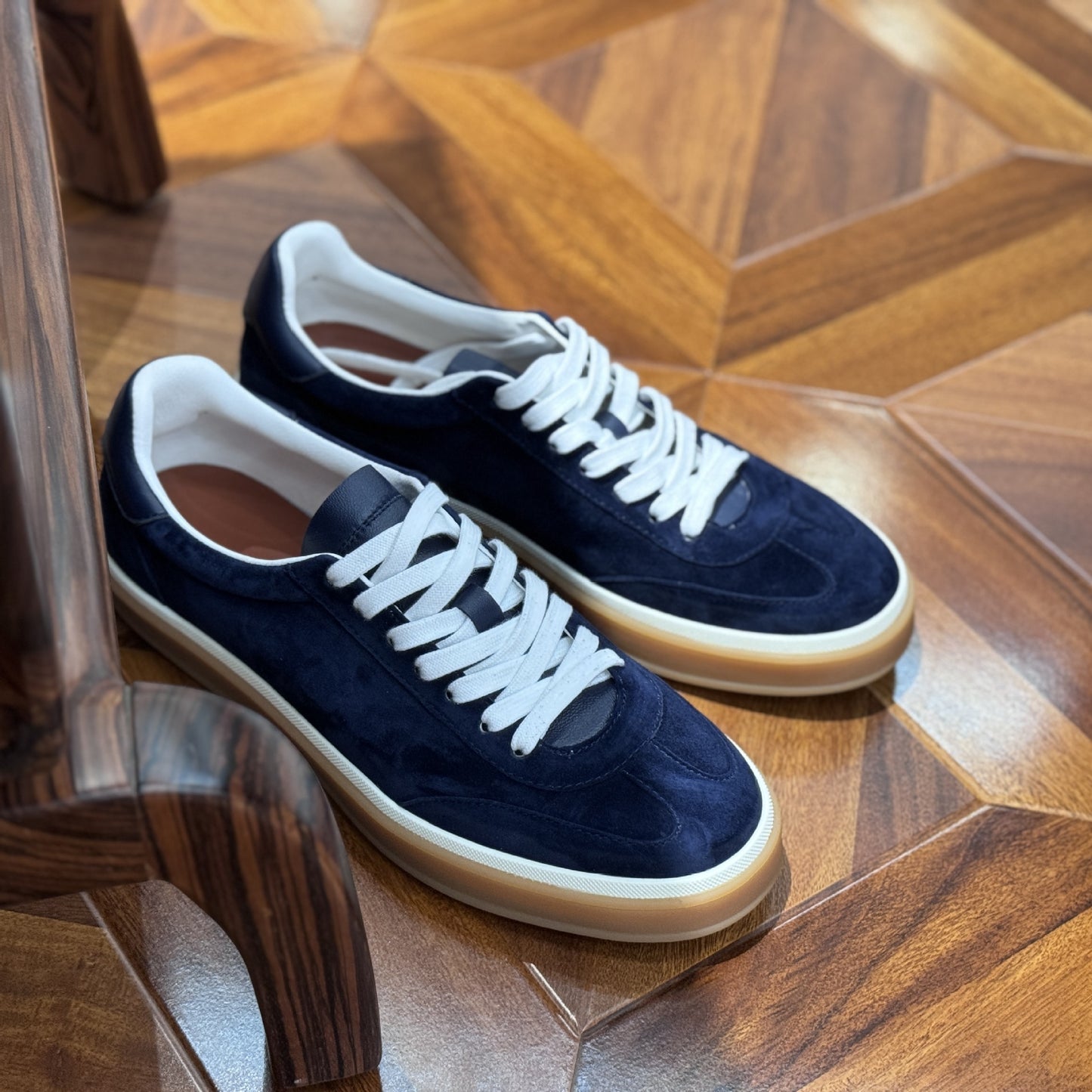 Men's German Training Genuine Lace Color Block Men's Sports Shoes
