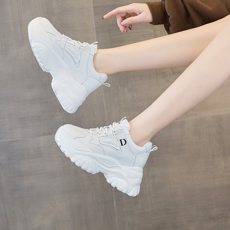 Women's Height Increasing Insole Dad Korean Style Women's Casual Shoes