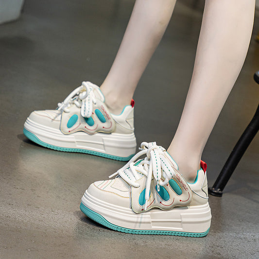 Women's Inner Height Increasing Board Bread Korean Women's Casual Shoes